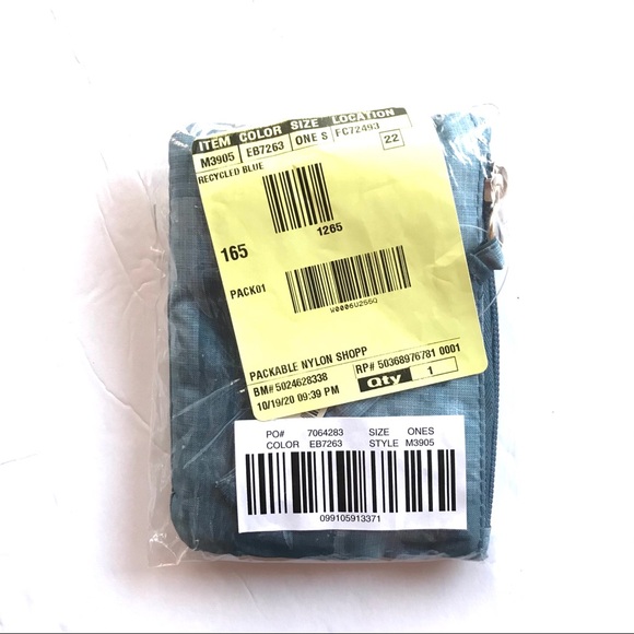 NWT Madewell Recycled Reusable Tote in Wave Rider - Picture 3 of 7